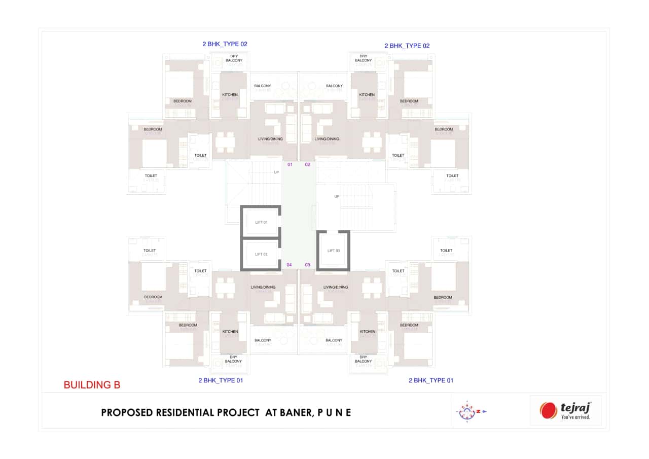Tej Elevia Floor plan 1