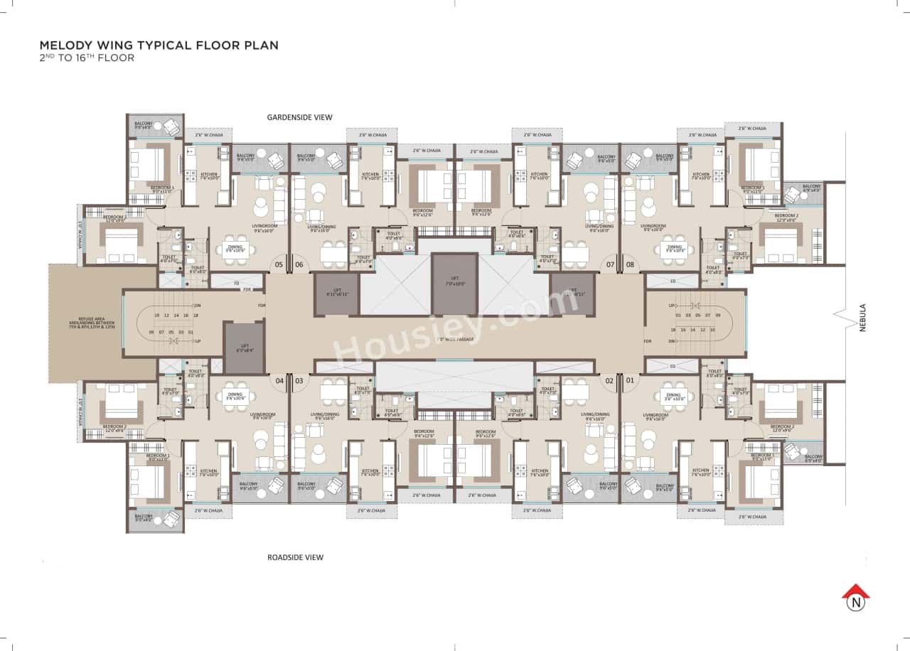 Tharwani Ariana Phase IV Floor plan 2
