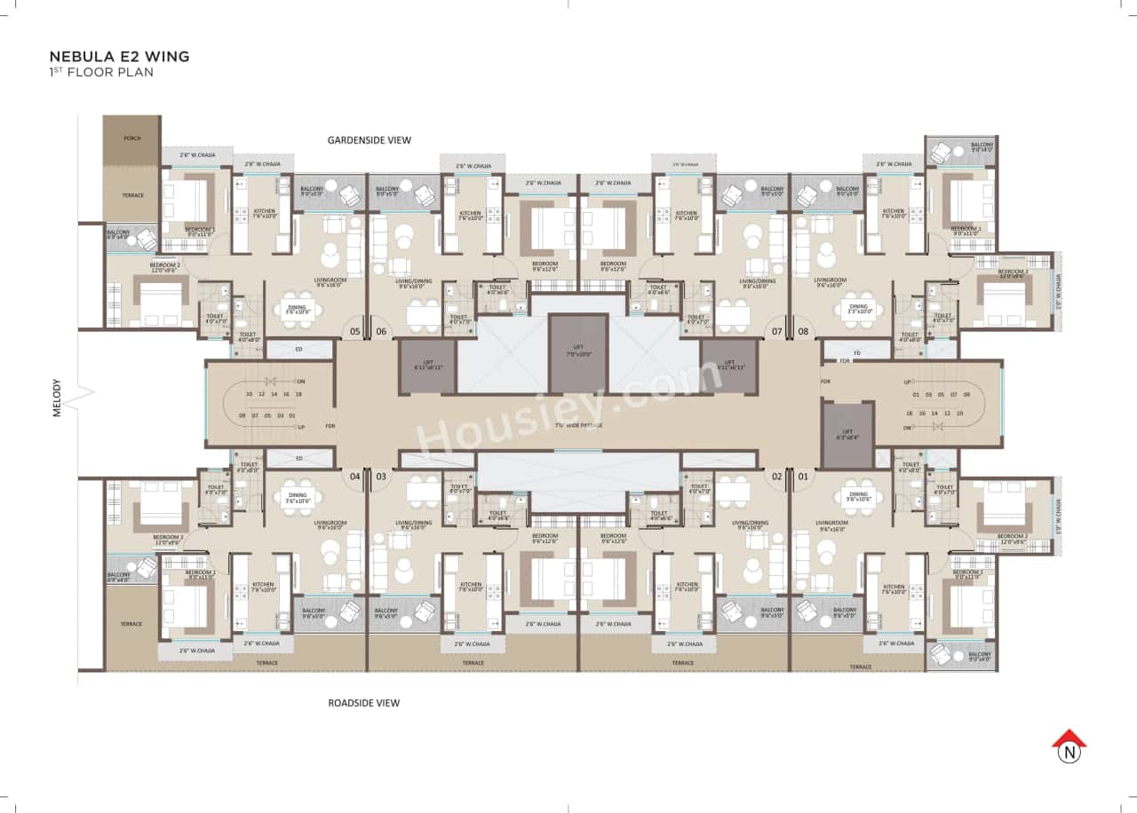 Tharwani Ariana Phase IV Floor plan 3