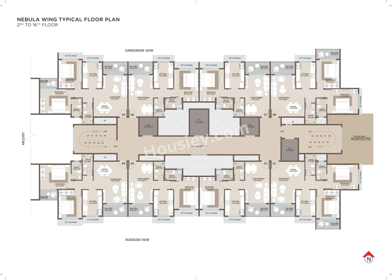 Tharwani Ariana Phase IV Floor plan 4