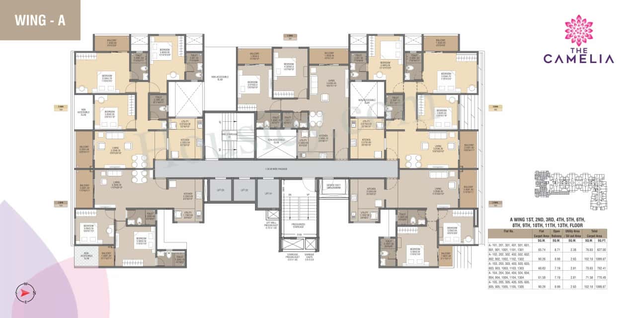 Akanksha The Camelia Floor plan 1
