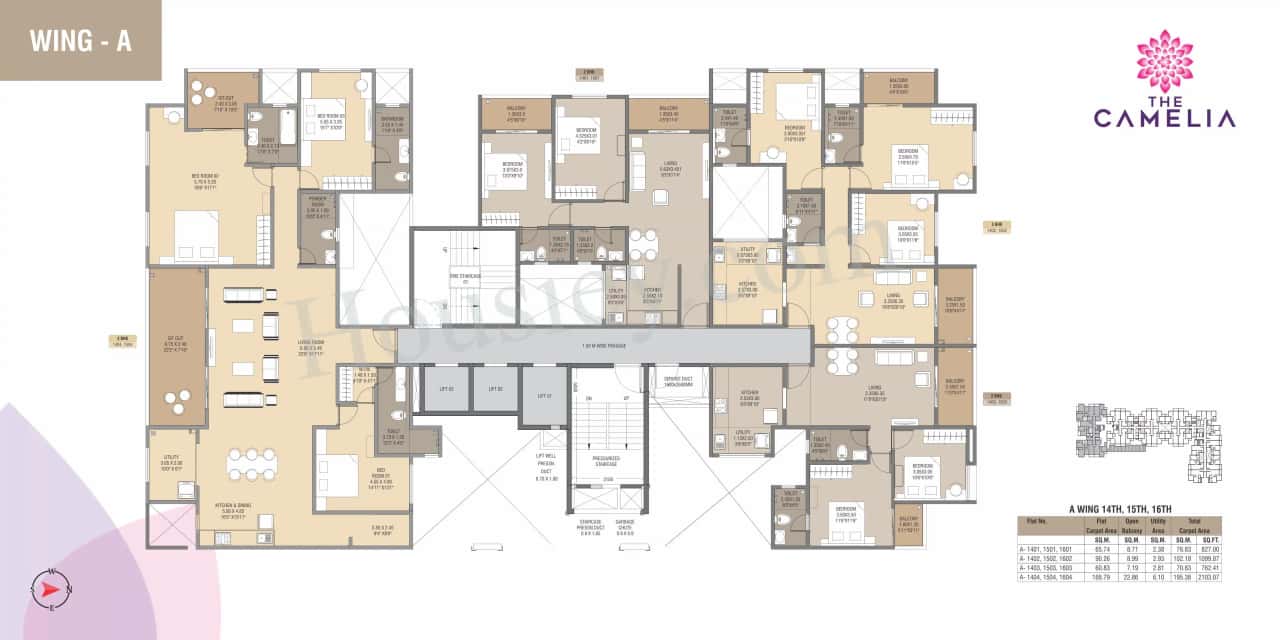 Akanksha The Camelia Floor plan 2