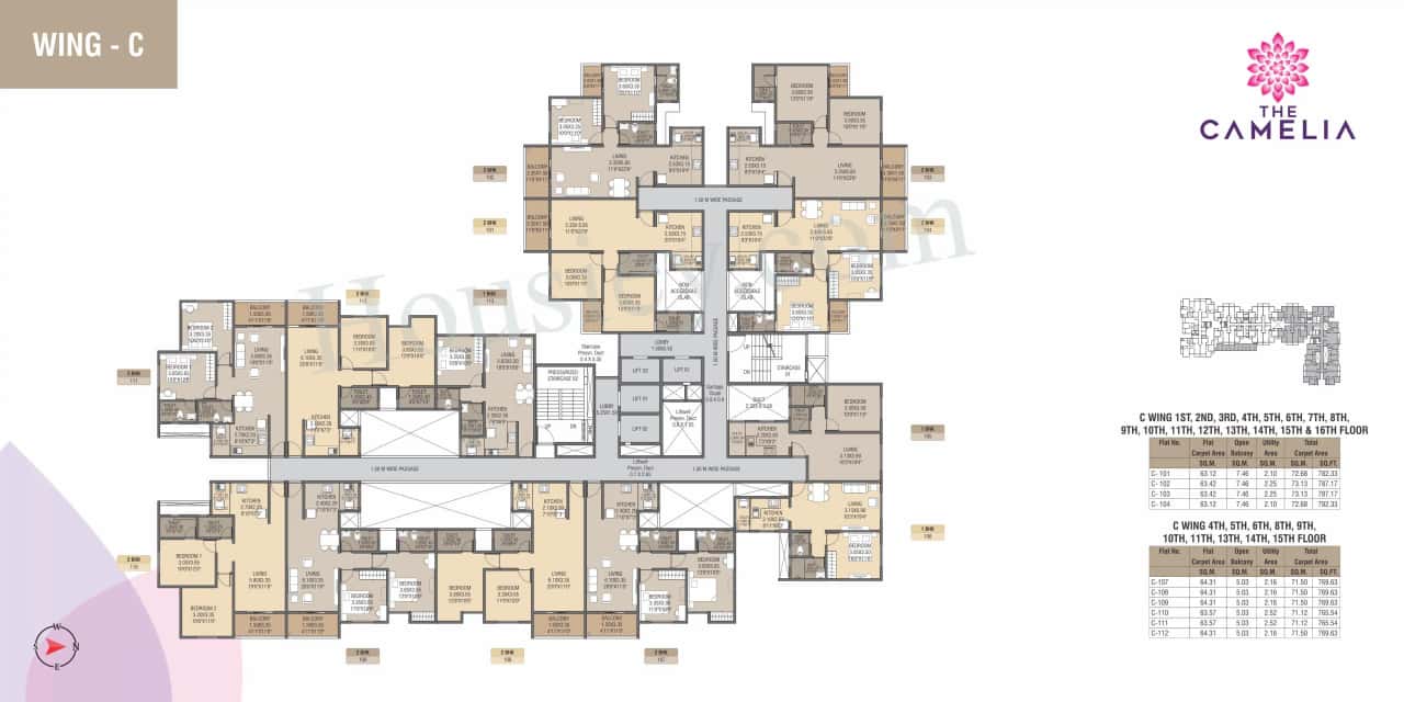 Akanksha The Camelia Floor plan 5