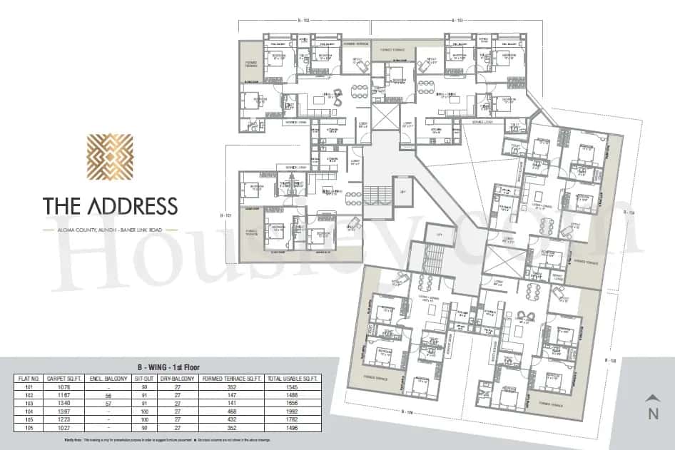 Primespace The Address Floor plan 2