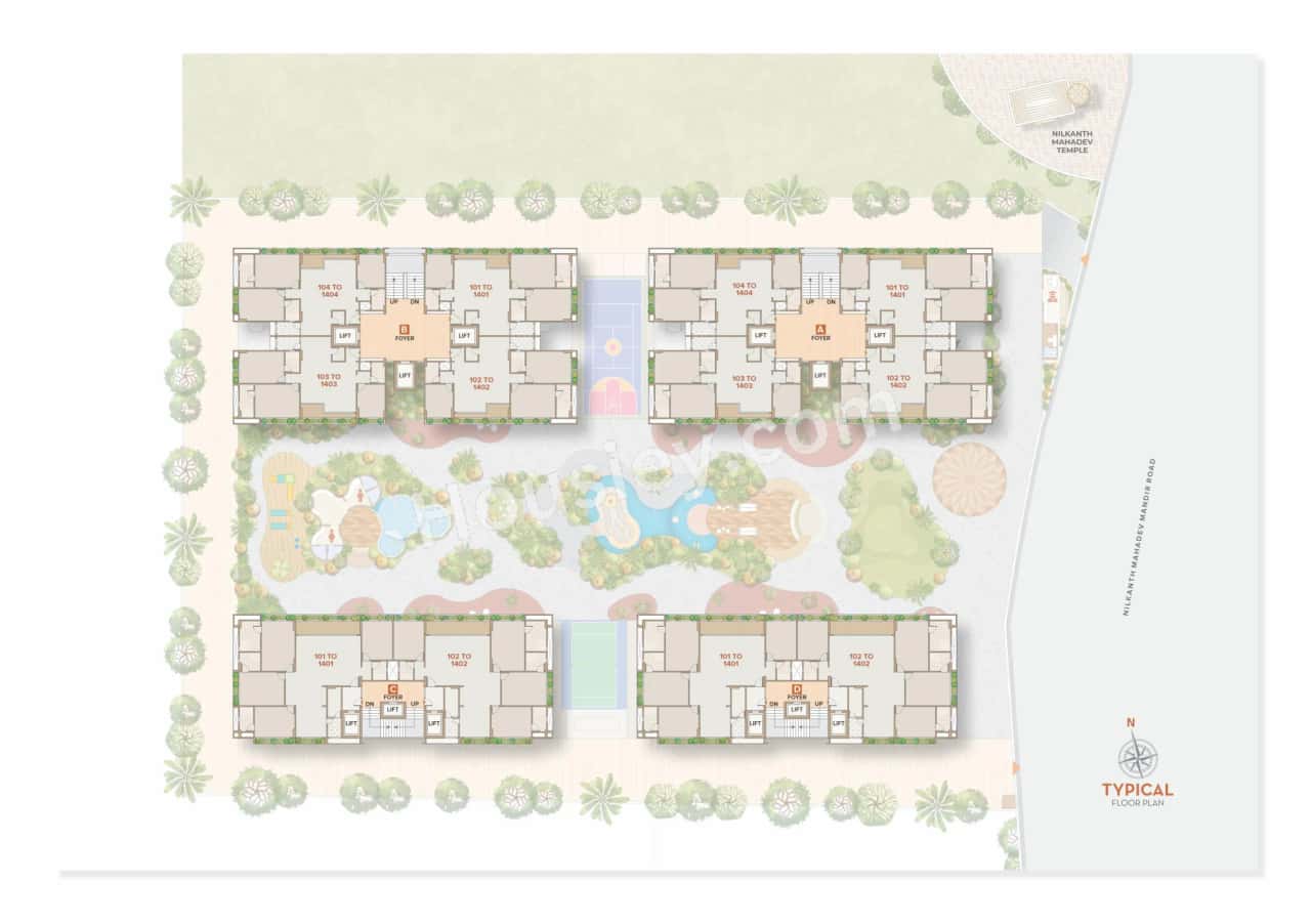 Vinayak The Avante Floor plan 3