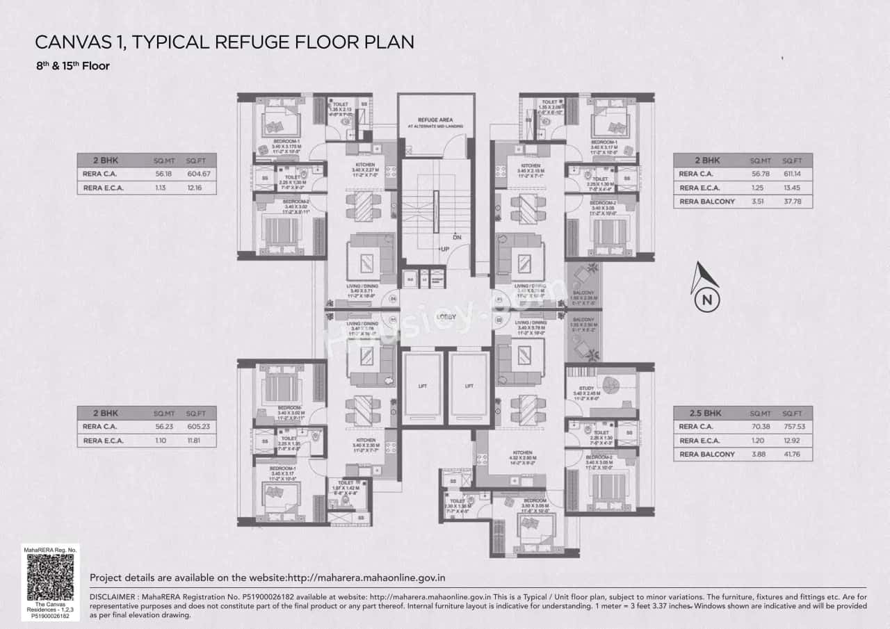 The Canvas Residences Floor plan 3