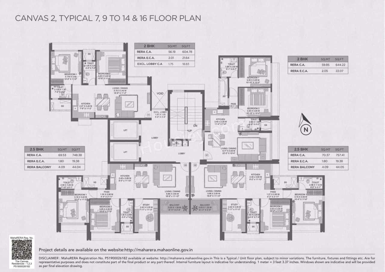 The Canvas Residences Floor plan 6