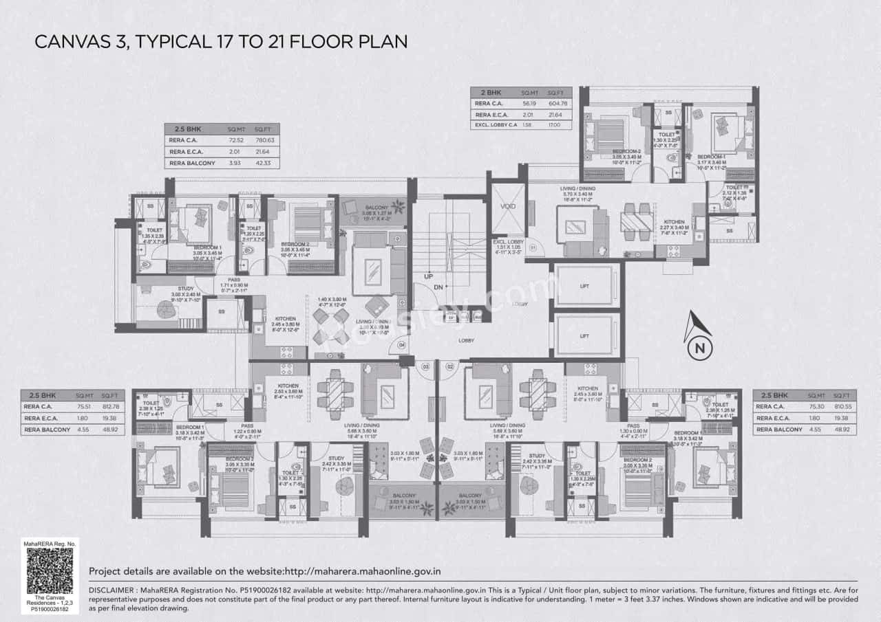 The Canvas Residences Floor plan 10