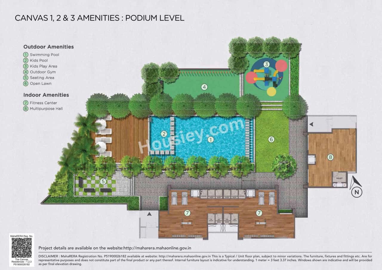 The Canvas Residences Floor plan 13