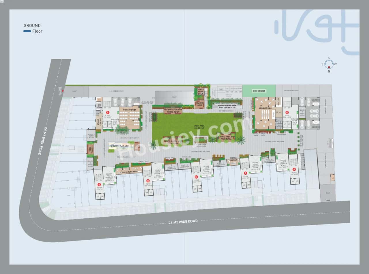 The Green Parmeshwar Floor plan 1