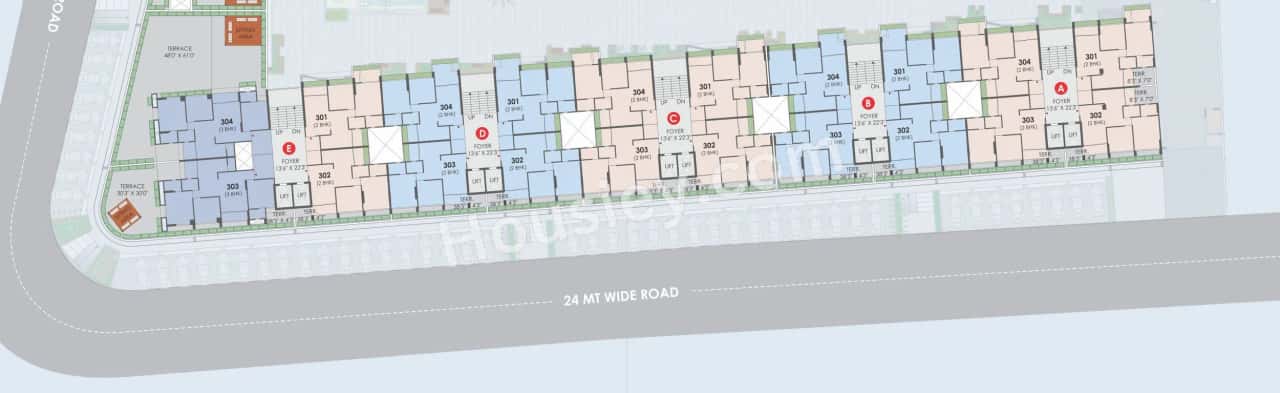 The Green Parmeshwar Floor plan 1