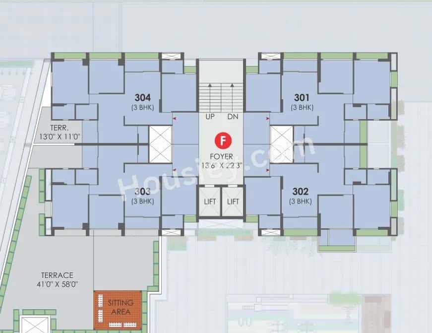 The Green Parmeshwar Floor plan 2