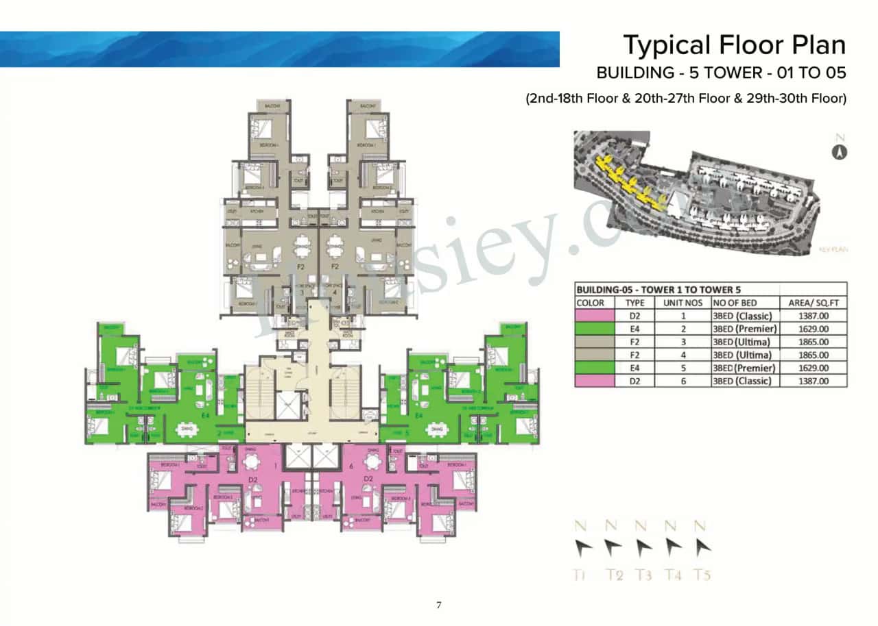 The Prestige Smart City Floor plan 1