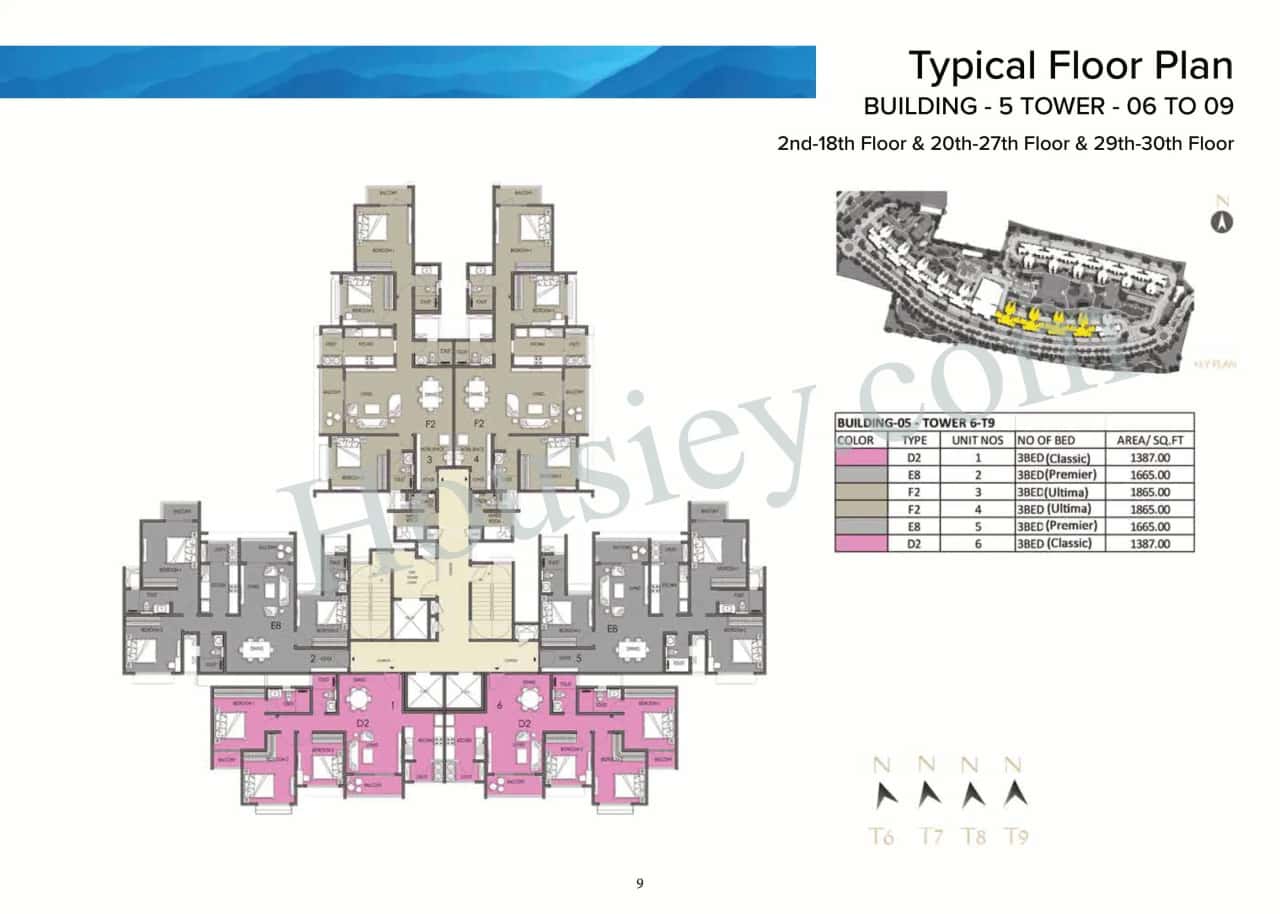 The Prestige Smart City Floor plan 2