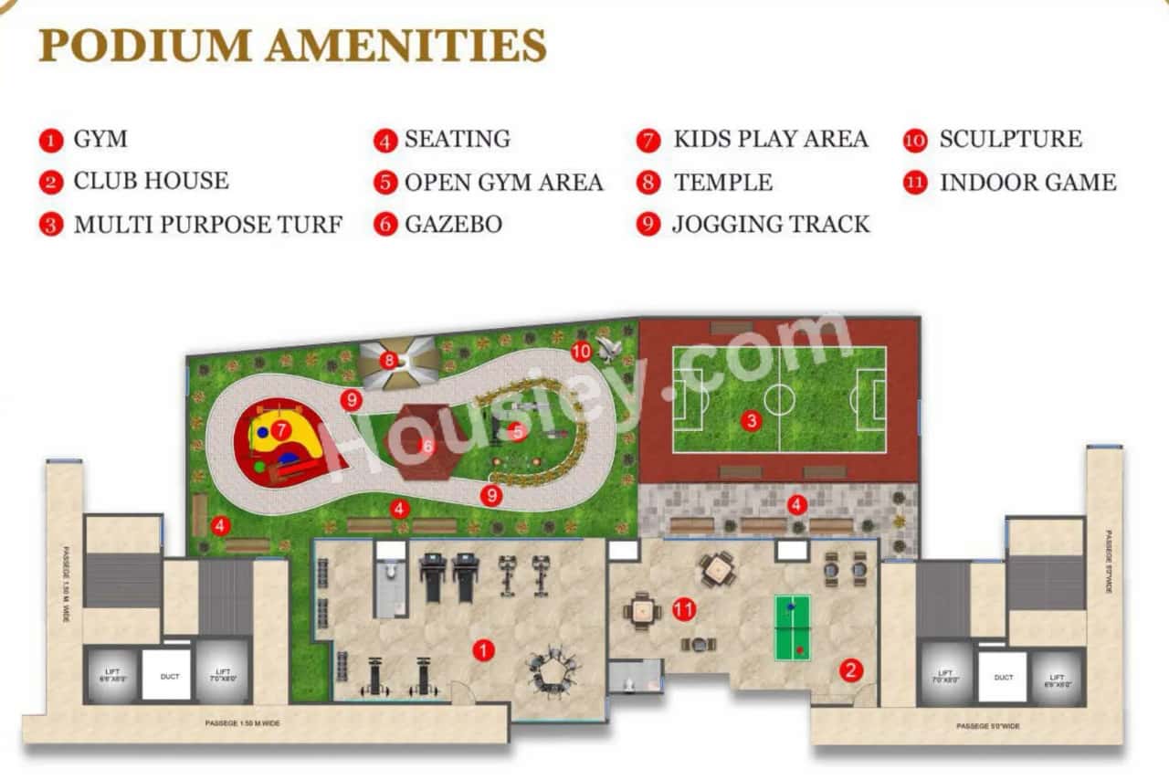The Vaidiki Signature Floor plan 2