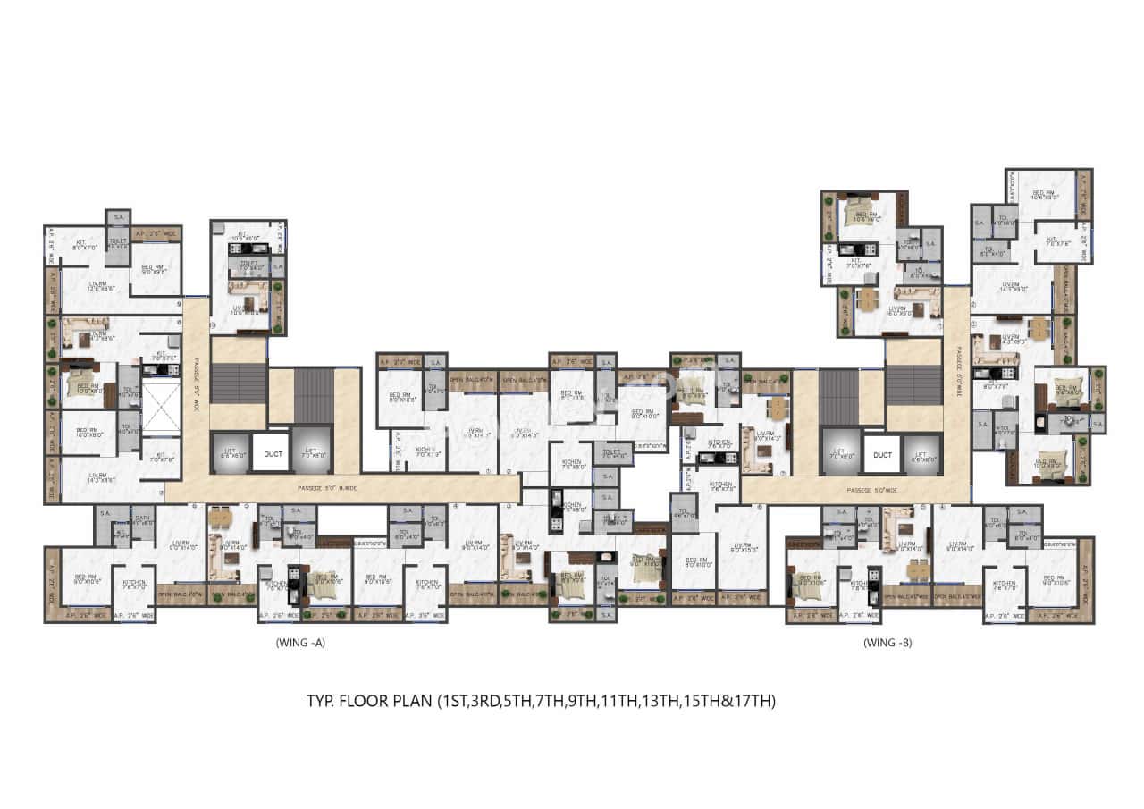 The Vaidiki Signature Floor plan 2
