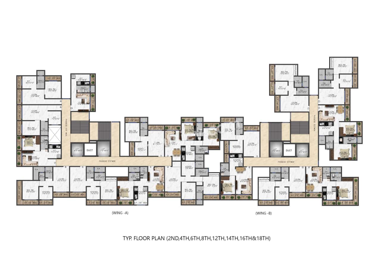The Vaidiki Signature Floor plan 1