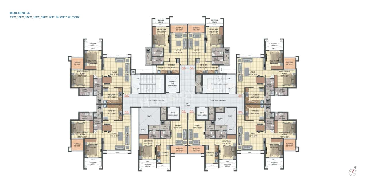 Today Global Anandam ll Floor plan 4
