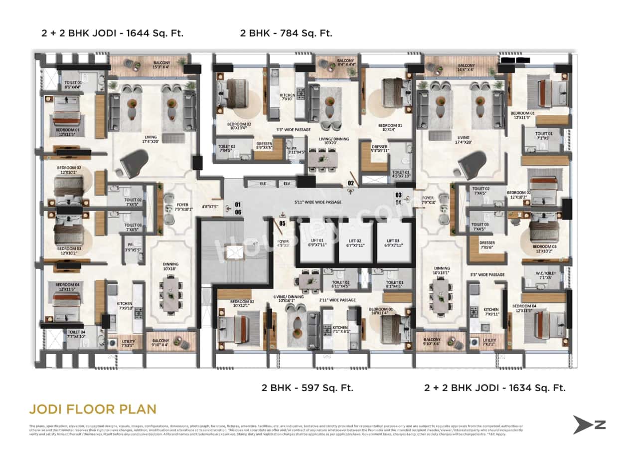 Transcon Silver Bay Floor plan 3