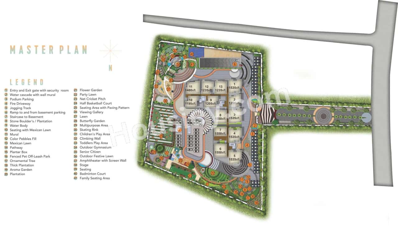 Trendsquares Ambience Master Plan