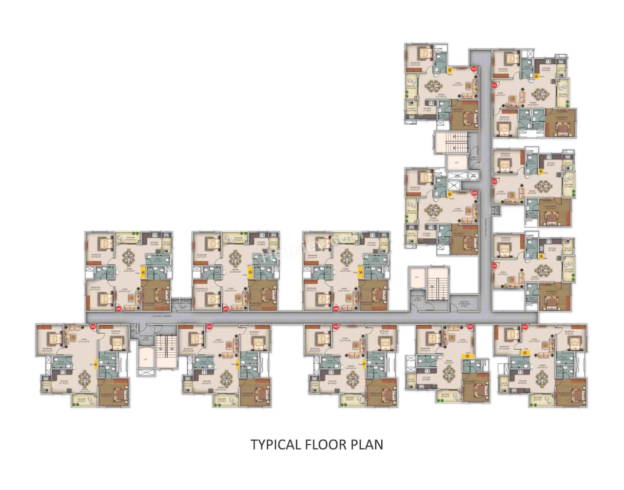 Trendsquares Ambience Floor Plan