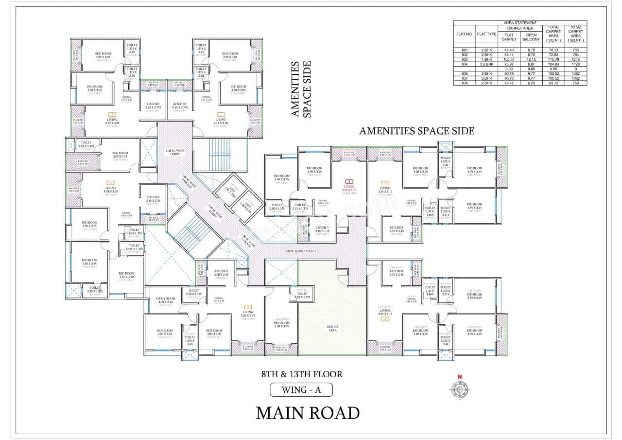 Triaa One Aretha Floor plan 4