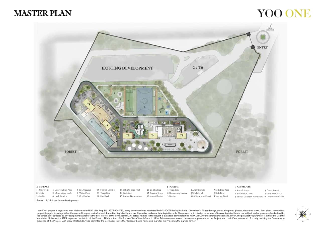 Tribeca Yoo One Master Plan