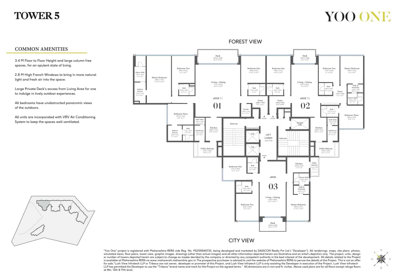 Tribeca Yoo One Floor plan 1