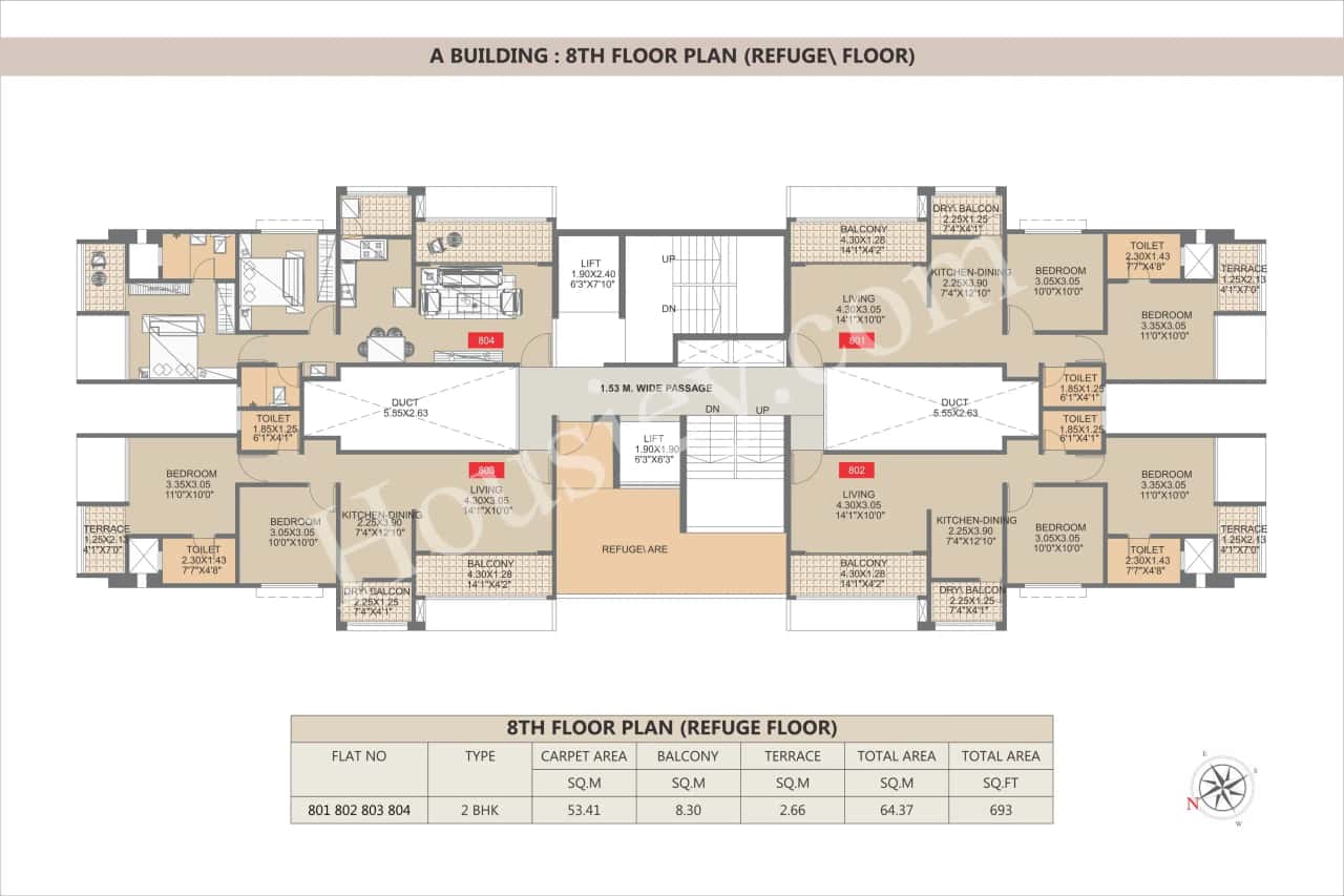 Yashoda Trident 9 Floor plan 2