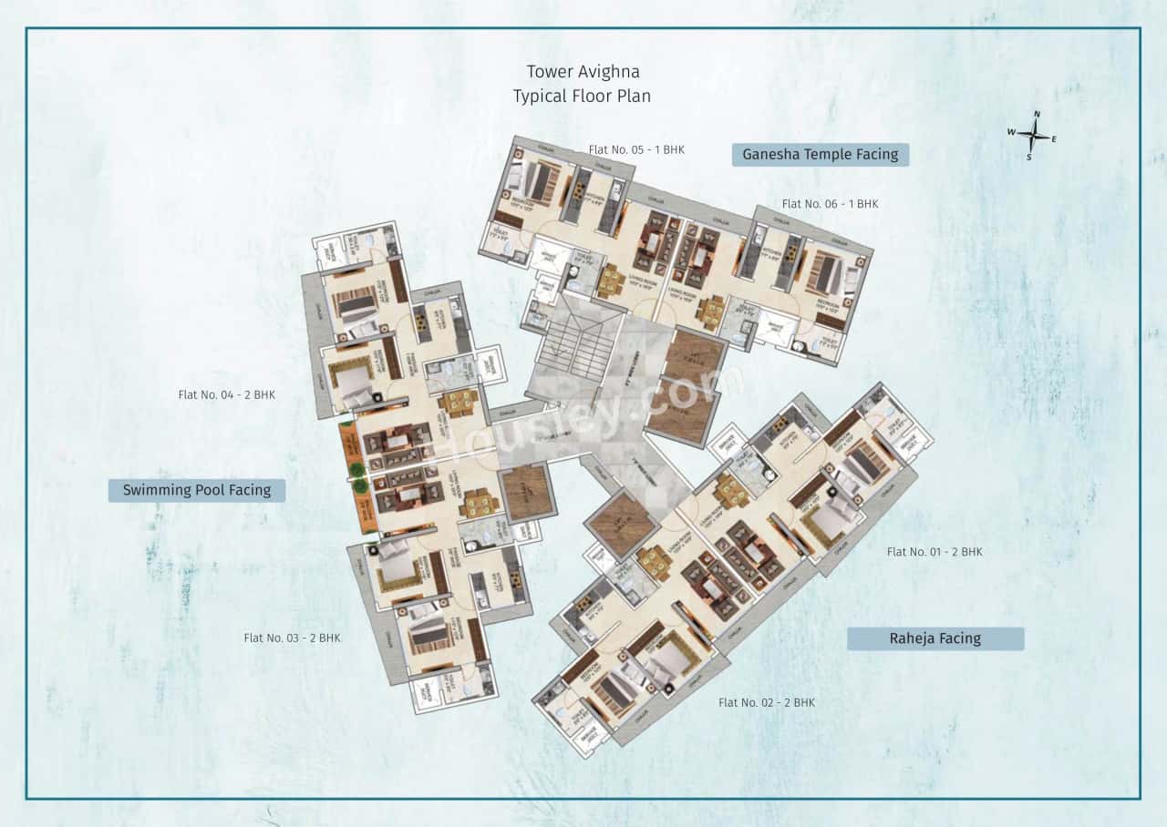 Tridhaatu Morya Floor Plan