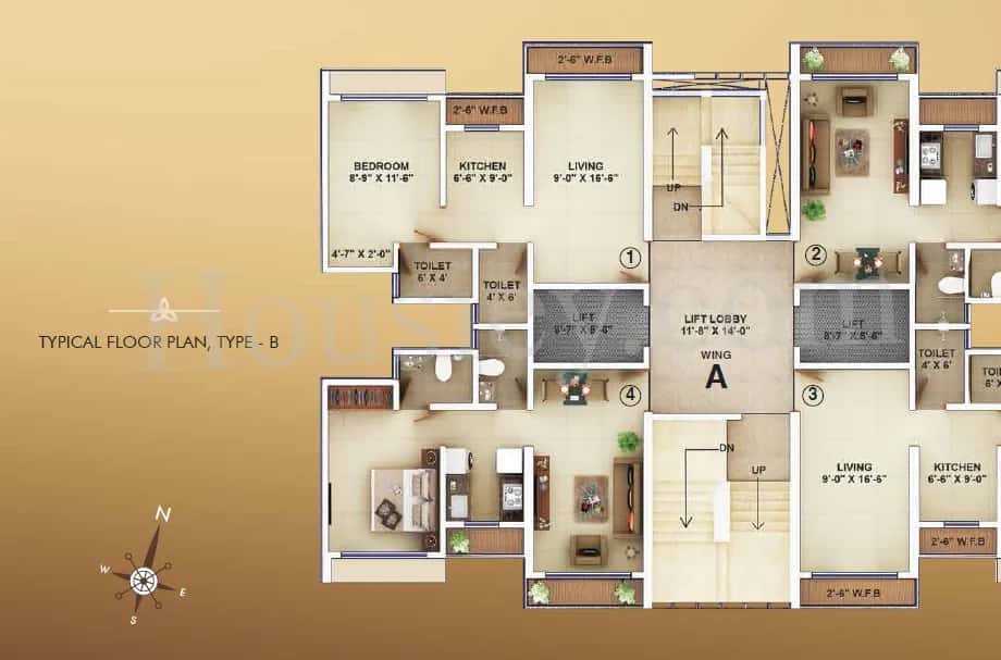 Trinity Oasis Floor plan 1