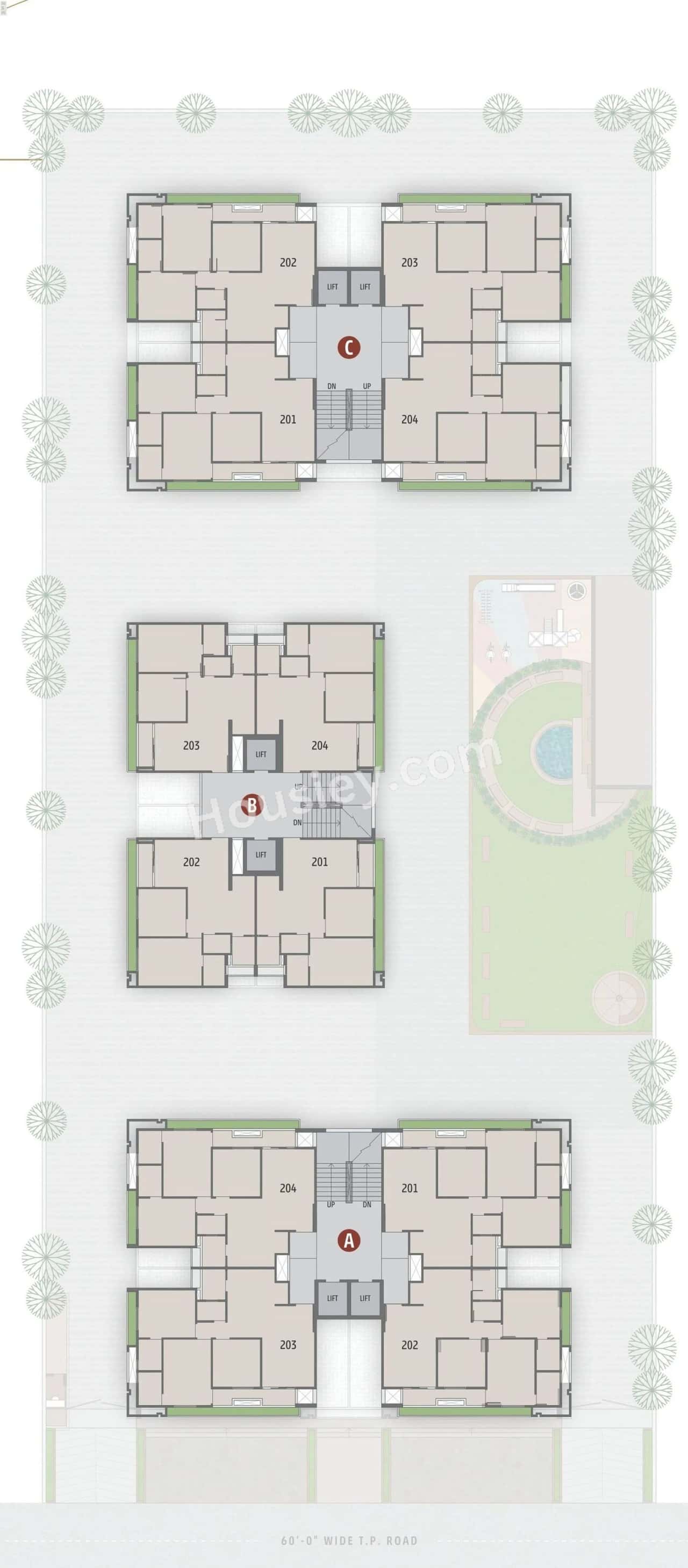 Trinity Sky Floor plan 1