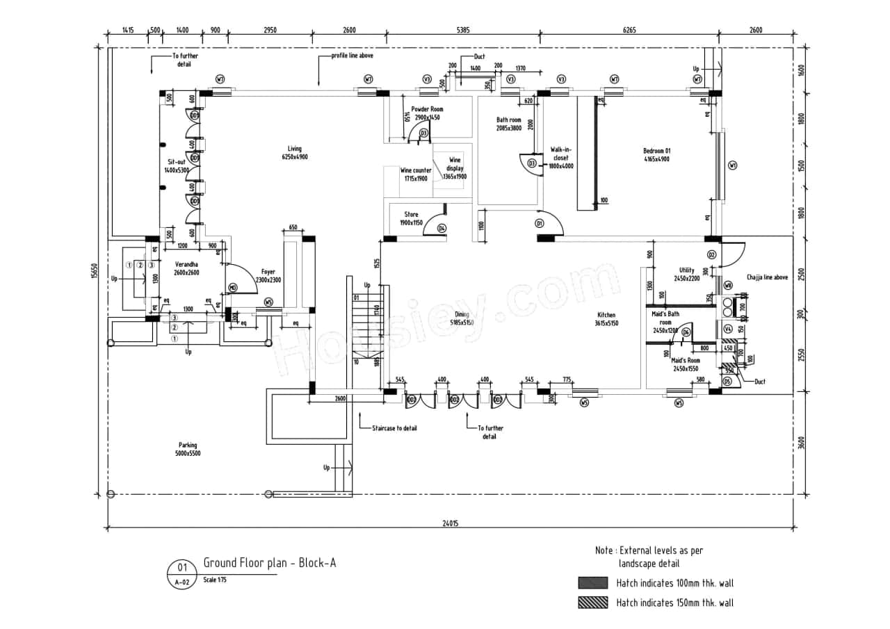 True Blue Napa Valley Floor plan 1