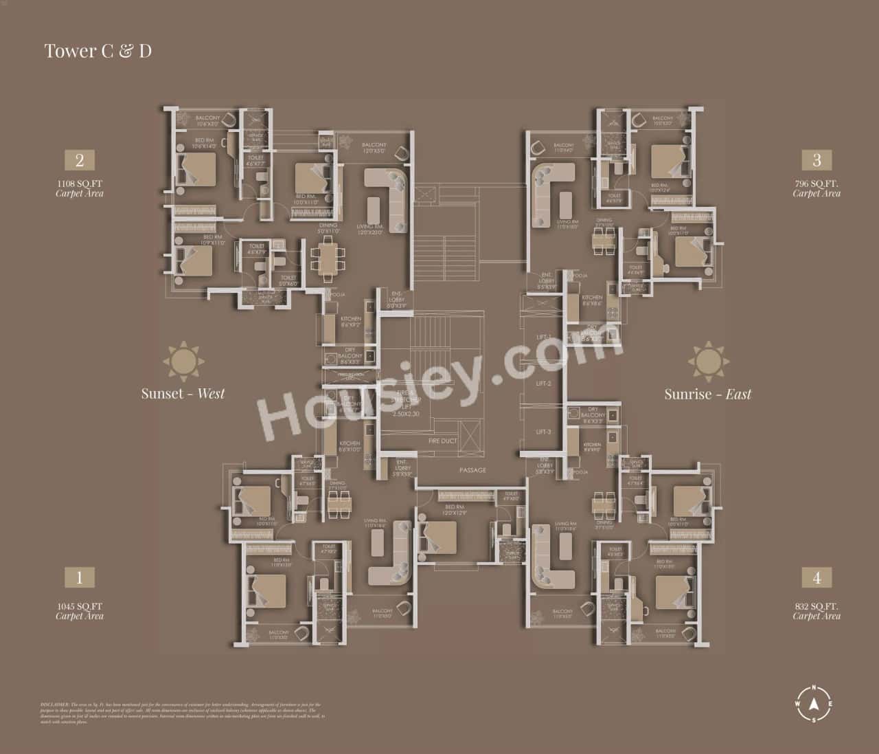 Tulip Avana Floor plan 2