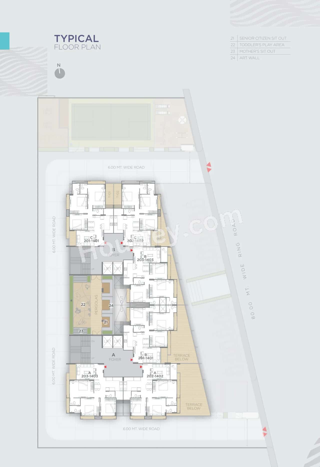 Ratna Turquoise Dreamz Floor Plan