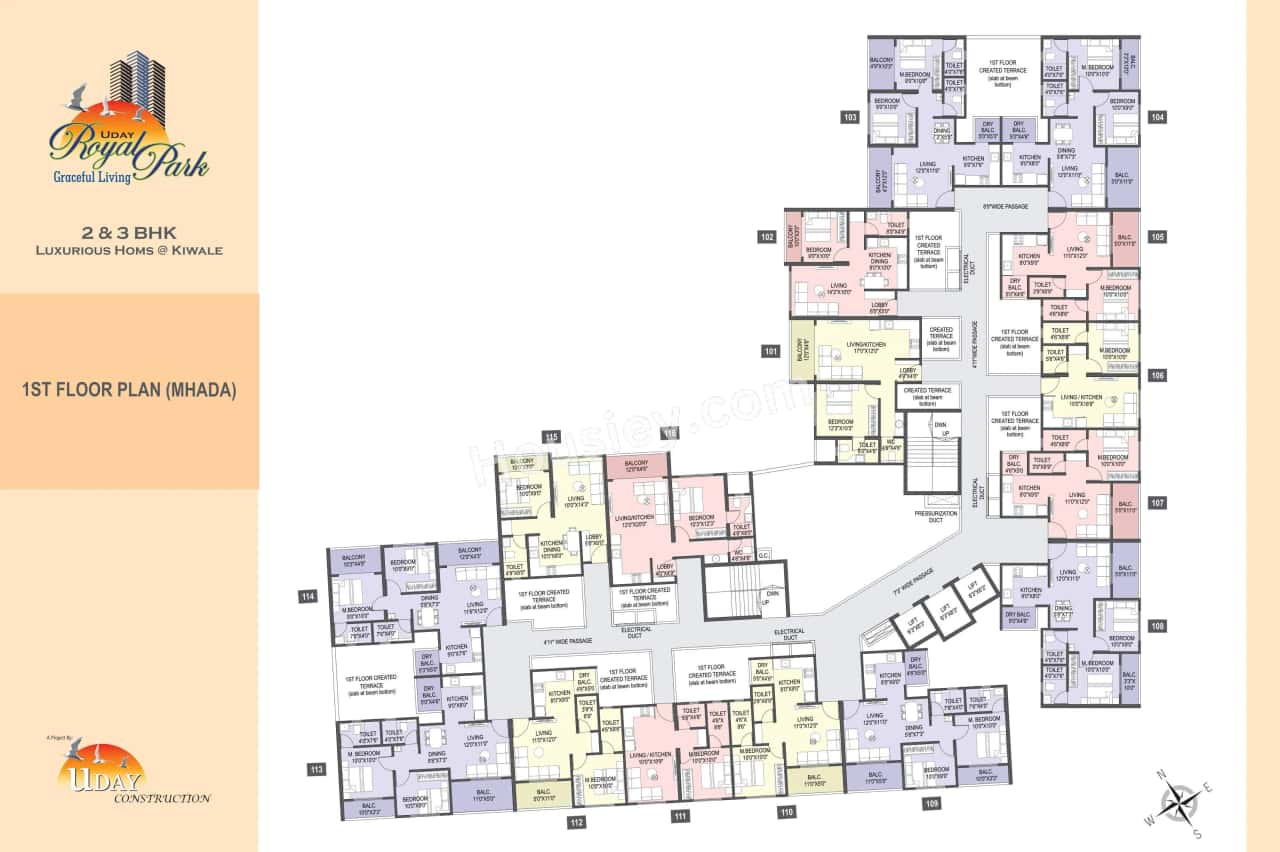 Uday Royal Park Floor plan 2