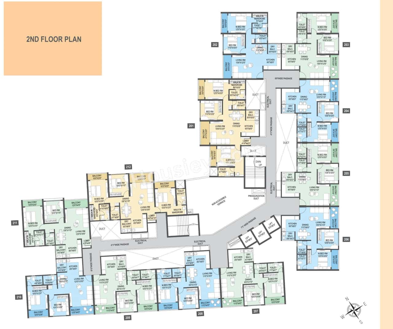 Uday Royal Park Floor plan 1