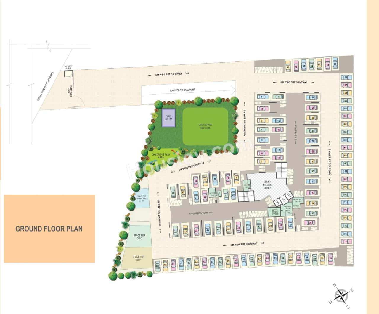 Uday Royal Park Floor plan 1