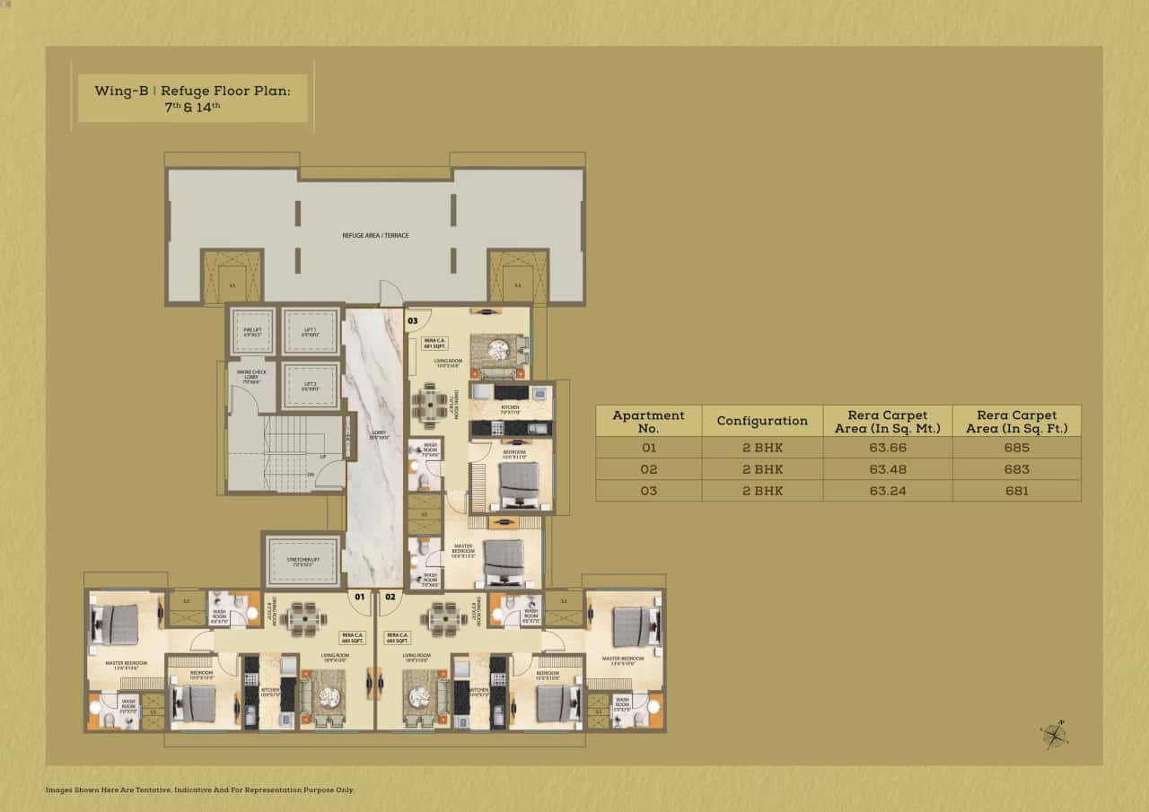 Unimont 24karat Floor plan 3