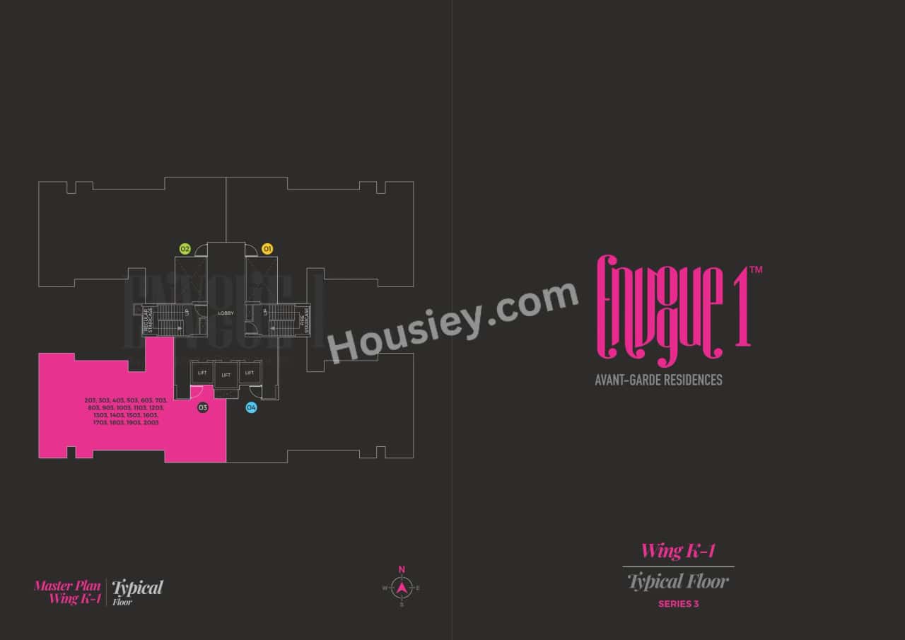 Unique Envogue 1 Floor plan 3