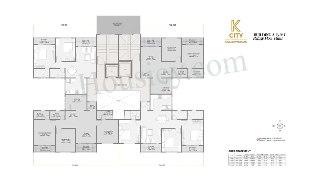 Unique K City Floor plan 3