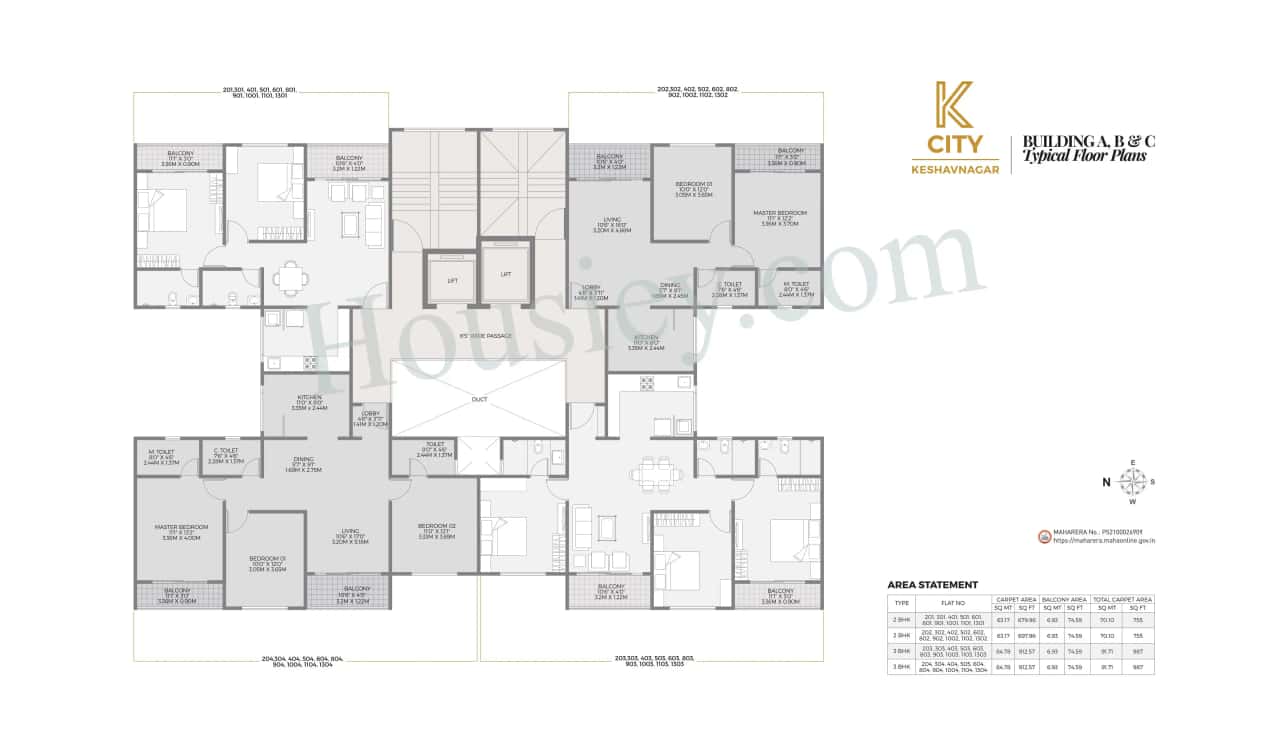 Unique K City Floor plan 2