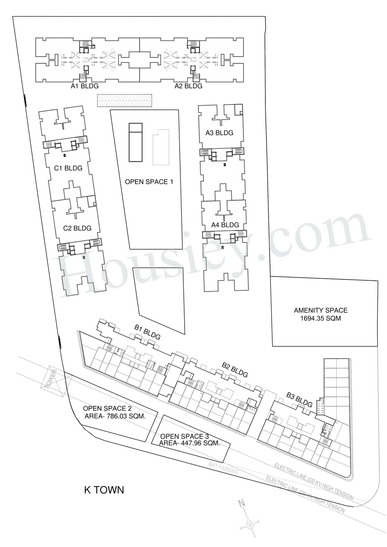 Unique K Town Floor plan 1