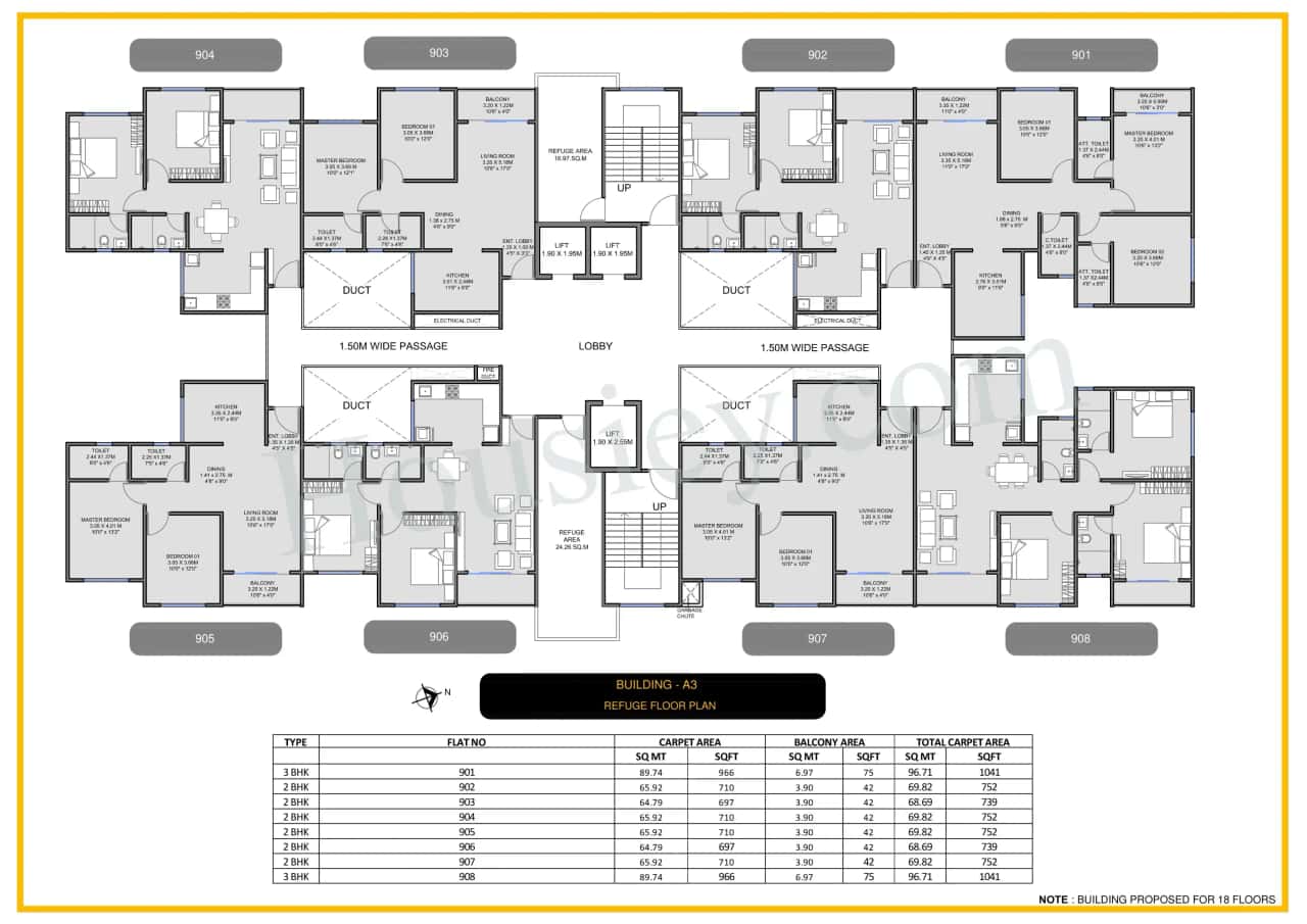 Unique K Town Floor plan 5