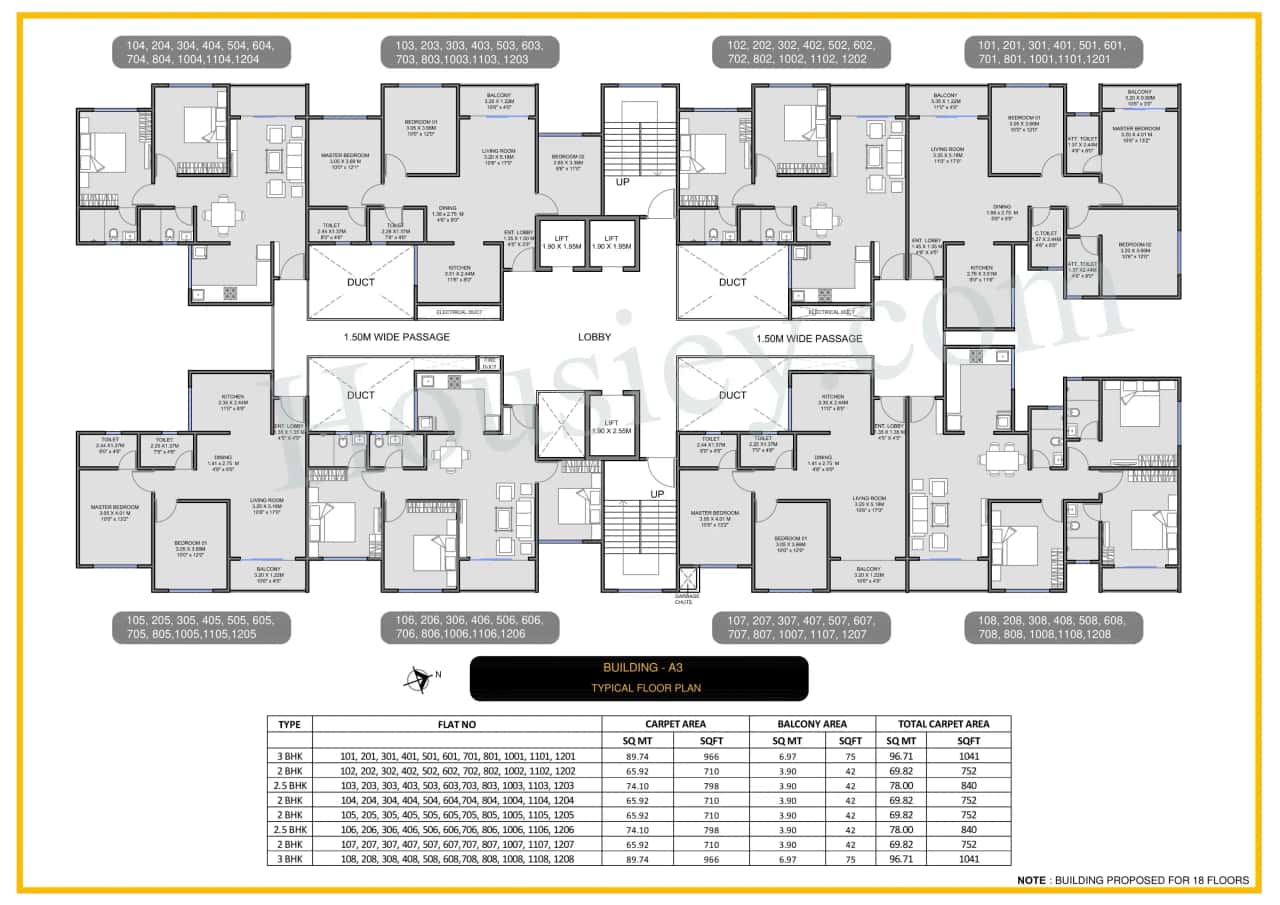 Unique K Town Floor plan 6