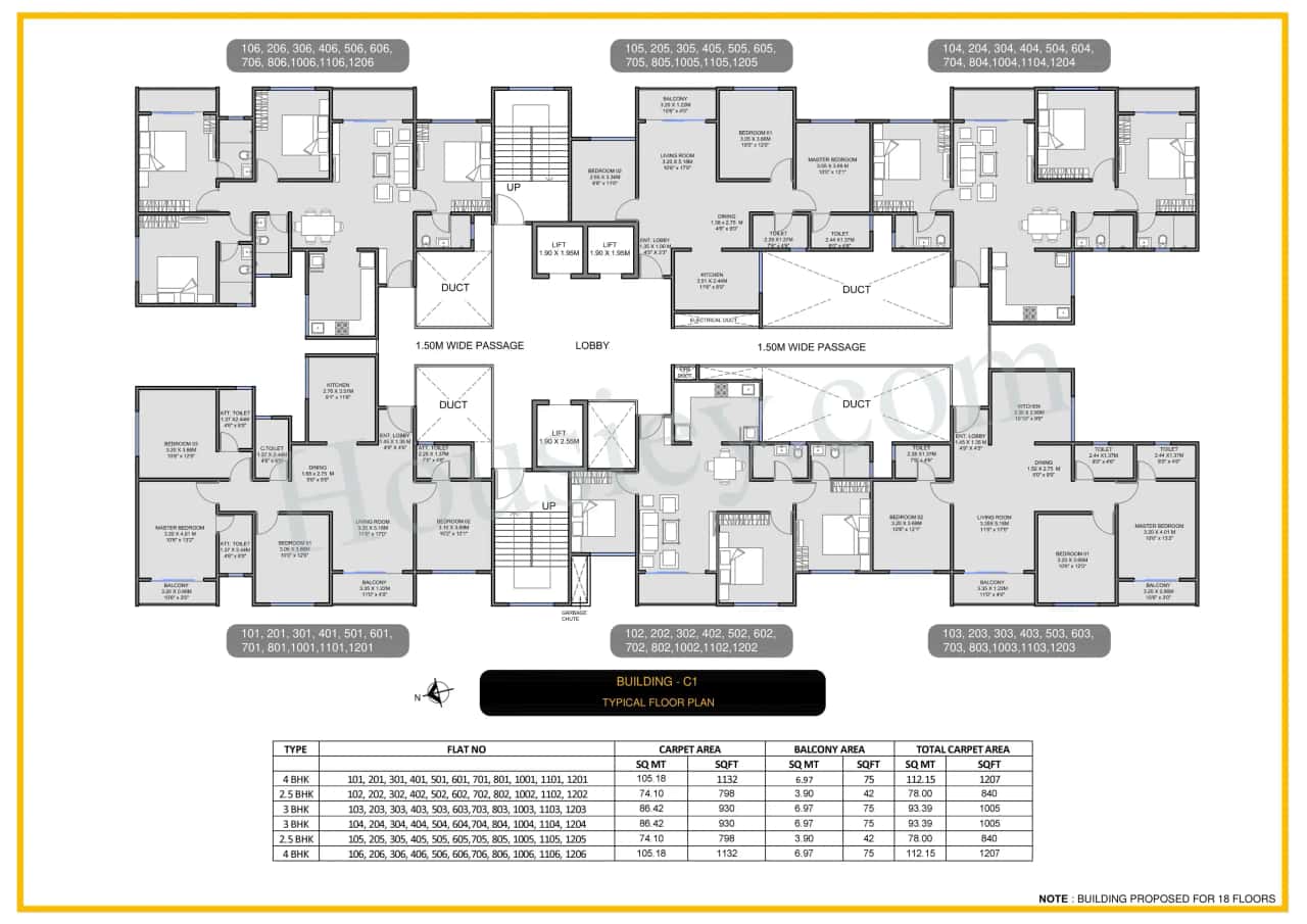 Unique K Town Floor plan 8