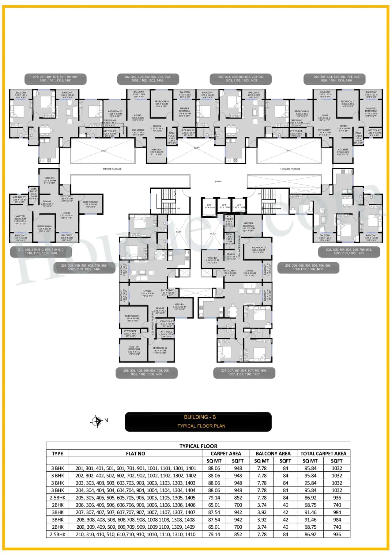 Unique K Ville Floor plan 2
