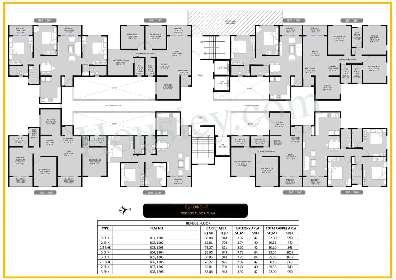 Unique K Ville Floor plan 3