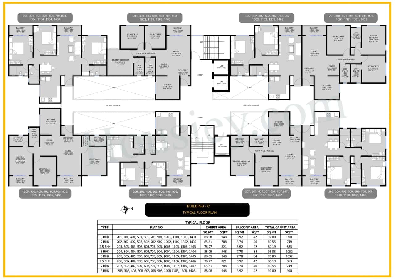 Unique K Ville Floor plan 4