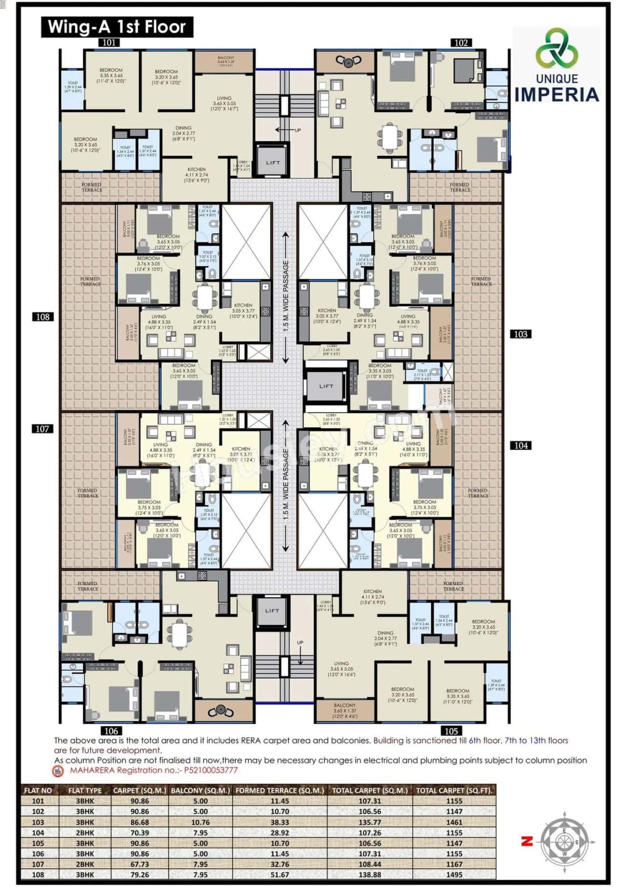 Unique Legacy Imperia Floor plan 1